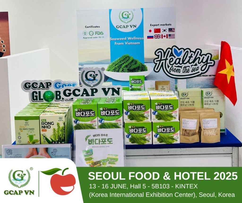 GCAP VN tham gia Triển lãm Thực phẩm Quốc tế Seoul Food 2025 15 1 2