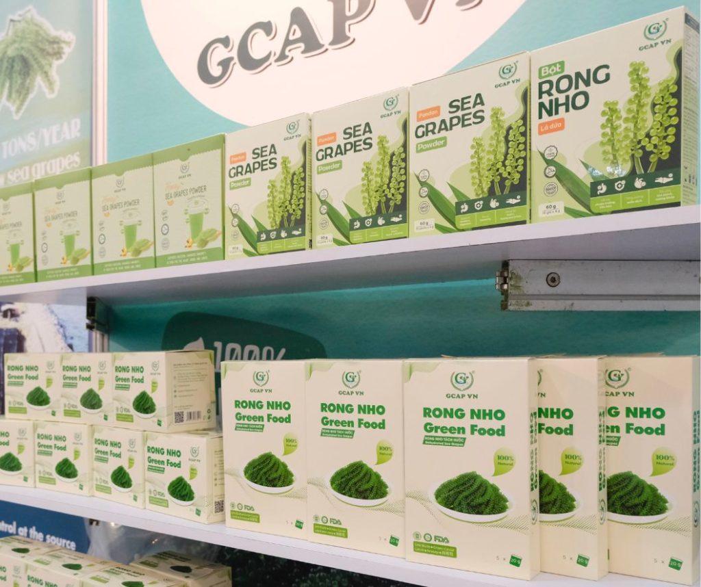 GCAP VN tham gia triển lãm thực phẩm lớn nhất Châu Á THAIFEX – Anuga Asia 2025: Quảng Bá Rong Nho Ra Thị Trường Quốc Tế 5 1 3